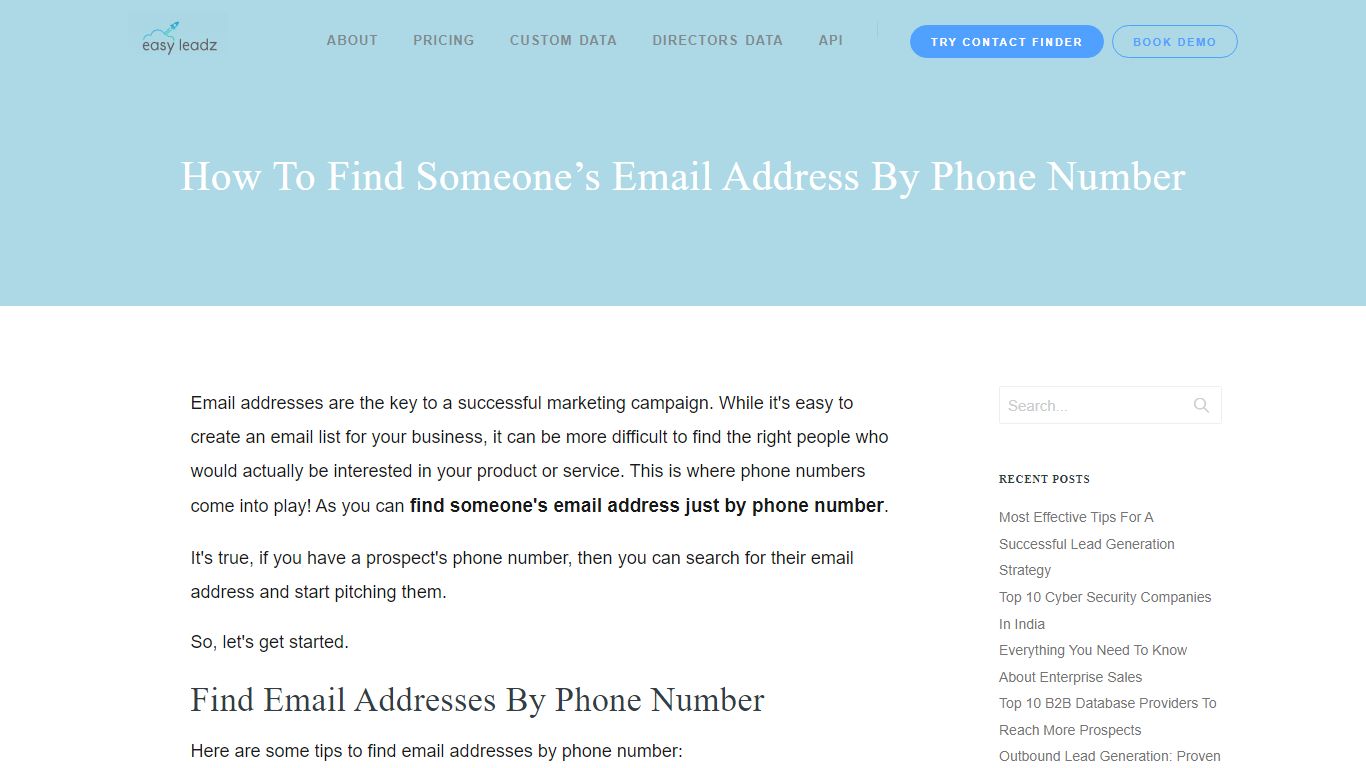 How To Find Someone’s Email Address By Phone Number